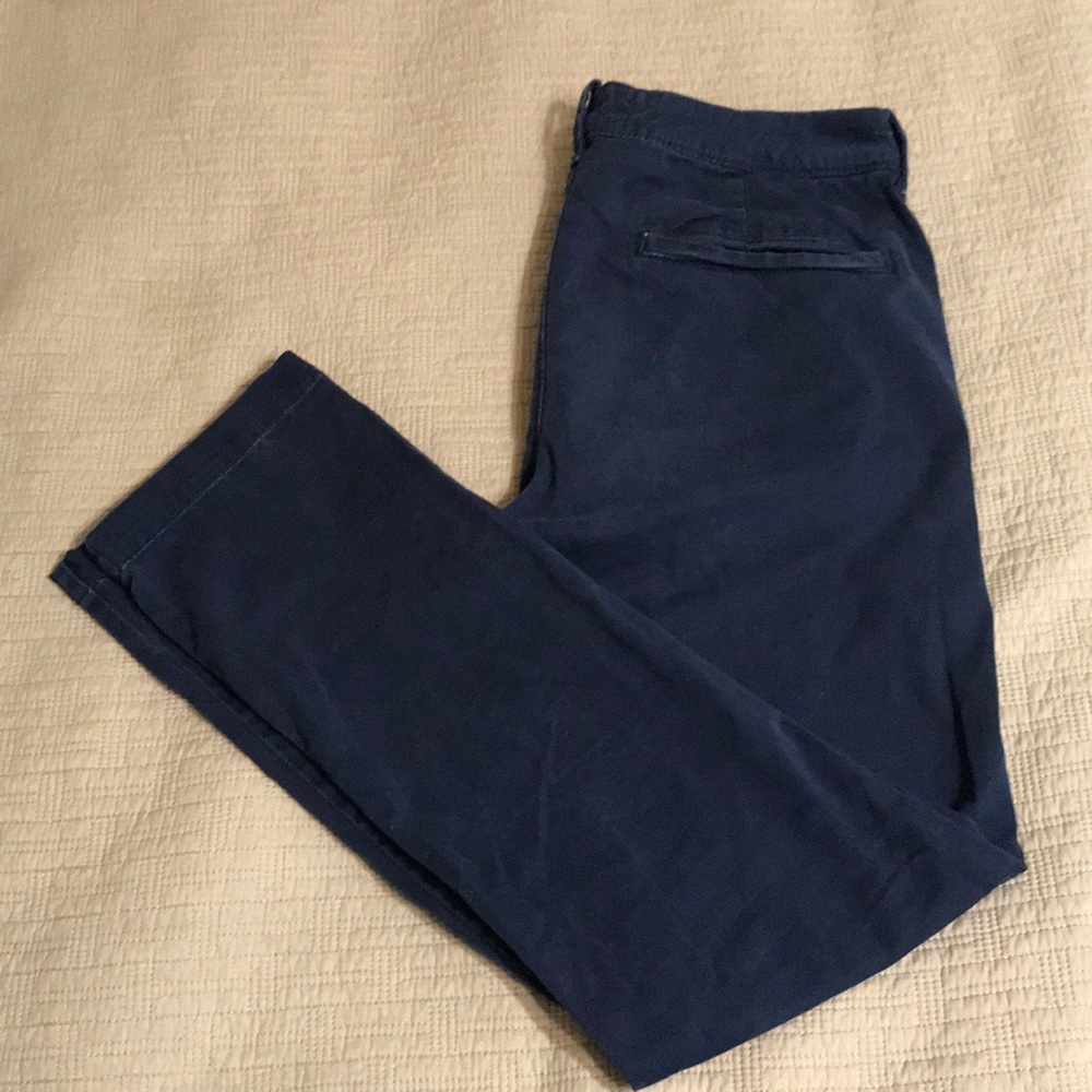 Hollister Slim Navy Blue Chinos